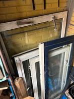 5x oude ramen dubbelglas, Ophalen, Gevelraam of Ruit, Gebruikt, 80 tot 120 cm
