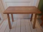 Brutalistisch bijzettafeltje eiken, Ophalen of Verzenden, Hout