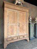 "HENDRICKX " Eiken Franse Boeren Linnenkast., Antiek en Kunst, Antiek | Meubels | Kasten, Ophalen