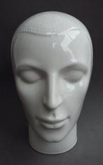 Jare70 Etalage Mannequin Koptelefoon Soldaat Helm Hoofd Kop, Antiek en Kunst, Ophalen of Verzenden