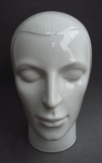 Jare70 Etalage Mannequin Koptelefoon Soldaat Helm Hoofd Kop  beschikbaar voor biedingen