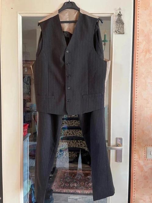 Zgan. pak met strepen van Angelo Litrico maat 50 nu voor 50€, Kleding | Heren, Kostuums en Colberts, Zo goed als nieuw, Maat 48/50 (M)