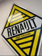 Vintage Renault Emaille Bord - Jaren 60 - Zeldzaam Item, Ophalen of Verzenden