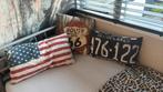 Kussens, Huis en Inrichting, Woonaccessoires | Kussens, Ophalen, Zo goed als nieuw, Vierkant