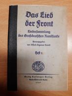 Das Lied der Front- Duitsland 1941, Verzenden, Landmacht, Duitsland, Boek of Tijdschrift