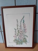 2 mooie borduur schilderijtjes, Huis en Inrichting, Woonaccessoires | Schilderijen, Tekeningen en Foto's, Ophalen of Verzenden