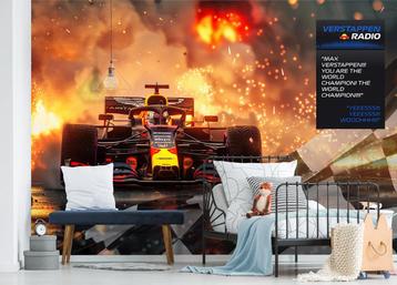 Fotobehang / Behang - Formule 1 - Auto - Max Verstappen beschikbaar voor biedingen