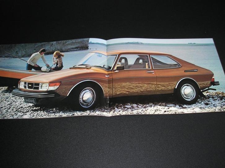 Saab 99 GL programma, 1977; uitgebreid, Boeken, Auto's | Folders en Tijdschriften, Zo goed als nieuw, Overige merken, Ophalen of Verzenden