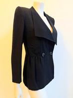 Mariella Burani vintage zwart jasje 38, Ophalen of Verzenden, Zo goed als nieuw, Maat 38/40 (M), Zwart