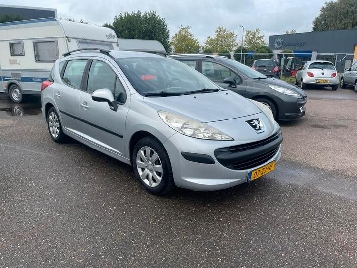 Peugeot 207 sw 1.6 vti grijs bwj 2008, Auto's, Peugeot, Bedrijf, Benzine, B, Hatchback, Handgeschakeld, Origineel Nederlands, Zwart