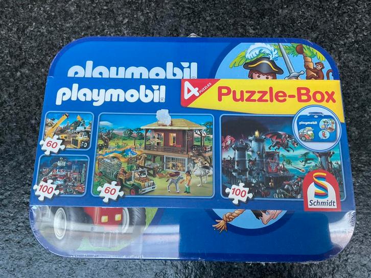 Playmobil Puzzelkoffer kinderpuzzel, Kinderen en Baby's, Speelgoed | Kinderpuzzels, Nieuw, 4 tot 6 jaar, Meer dan 50 stukjes, Ophalen