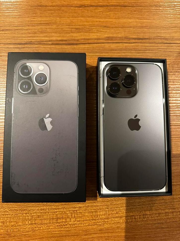 Apple iPhone 13 Pro Graphite 128 GB Batterij conditie 83%, Telecommunicatie, Mobiele telefoons | Apple iPhone, Zo goed als nieuw