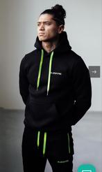 2 Legare NEON FADE TRACKSUIT - BLACK/YELLOW Maat M, Maat 48/50 (M), Zwart, Ophalen of Verzenden, Zo goed als nieuw