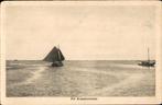Brasemermeer met zeilboot, Verzenden, 1920 tot 1940, Ongelopen, Zuid-Holland