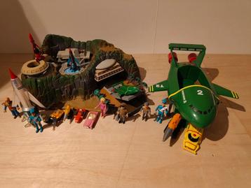 Thunderbirds Speelgoed Set - Eiland, Vliegtuigen, Poppetjes beschikbaar voor biedingen