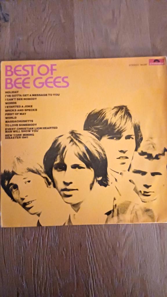 The Best of Bee Gees LP, Cd's en Dvd's, Vinyl | Pop, Gebruikt, 12 inch, Ophalen of Verzenden