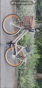 Damesfiets met mand, Fietsen en Brommers, Fietsaccessoires | Aanhangers en Karren, Ophalen, Zo goed als nieuw, Aanhangfiets