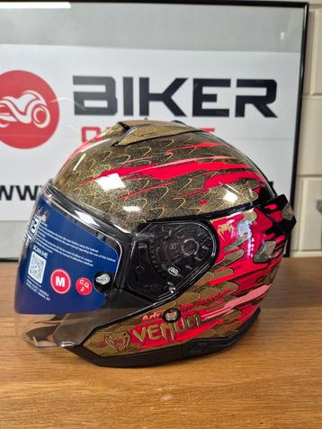 Shark skwal i3 jet venum black gold red, maat M beschikbaar voor biedingen