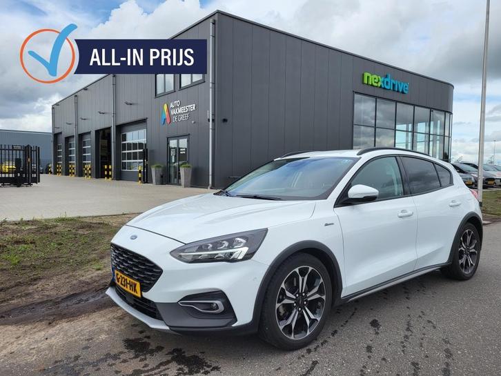 Ford Focus 1.0 Ecoboost 125 pk Active Business 18" velgen  C, Auto's, Ford, Bedrijf, Focus, ABS, Achteruitrijcamera, Airbags, Airconditioning
