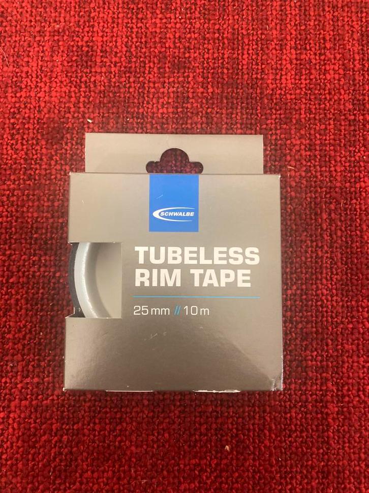 Schwalbe tubeless rim tape 23 en 25 mm, Sport en Fitness, Wielrennen, Zo goed als nieuw, Overige typen, Ophalen of Verzenden