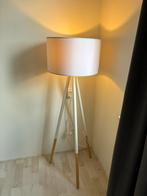 Tripod staanlamp, Huis en Inrichting, Lampen | Vloerlampen, Ophalen, Zo goed als nieuw