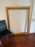 Prachtige vergulde lijst, bladgoud!, Ophalen, Gebruikt, Hout, 75 cm of meer