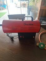 Sun Heat Gas Kachel, Tuin en Terras, Terrasverwarmers, Ophalen, Draaibaar, Zo goed als nieuw, Vloer