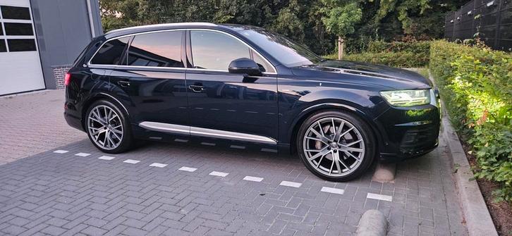 Prachtige Audi Q7 30tdi Quattro 335pk Pano/luchtvering/S-lin, Auto's, Audi, Particulier, Q7, 4x4, ABS, Achteruitrijcamera, Adaptieve lichten