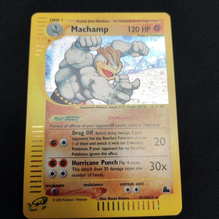 machamp h15/h32, Hobby en Vrije tijd, Verzamelkaartspellen | Pokémon, Ophalen of Verzenden