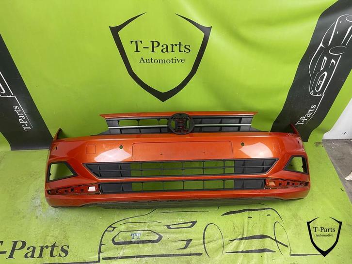 volkswagen polo 2G voorbumper 6X pdc bumper grille rooster, Auto-onderdelen, Carrosserie en Plaatwerk, Bumper, Volkswagen, Gebruikt