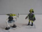 Playmobil Ruimte agent met robot – 9416 space, Ophalen of Verzenden, Gebruikt, Los playmobil