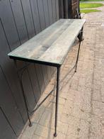 Plantentafel / tuintafel, Ophalen, Gebruikt, Rechthoekig, Metaal