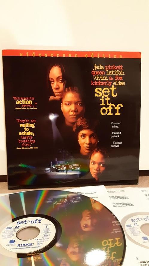 Set it Off Laserdisc, Cd's en Dvd's, Vinyl | Filmmuziek en Soundtracks, Zo goed als nieuw, 12 inch, Ophalen of Verzenden