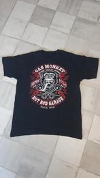 T shirt en vest : GAS MONKEY, Gas monkey, Maat 48/50 (M), Zwart, Ophalen of Verzenden