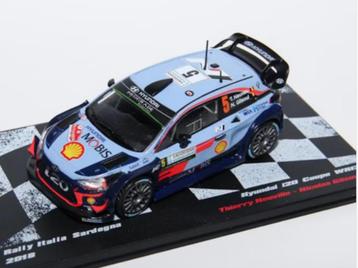 Hyundai i20 Coupe WRC rallye Italia 2018 schaal 1/43 ALTAYA beschikbaar voor biedingen