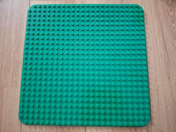 Grote groene duplo grondplaat  beschikbaar voor biedingen