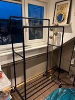 Kledingrek met wielen en schoenenrek, Kleding | Dames, Kledingrekken, Ophalen, Met wielen, Zo goed als nieuw