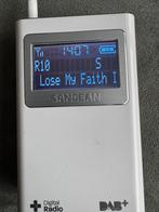 Sangean Draagbare DAB+ Radio, Ophalen, Zo goed als nieuw, Radio