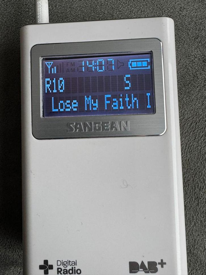 Sangean Draagbare DAB+ Radio, Audio, Tv en Foto, Radio's, Zo goed als nieuw, Radio, Ophalen