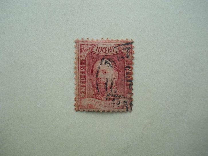 Nederlands Indie 1868 Koning Willem III Nvph.2 gestempeld, Postzegels en Munten, Postzegels | Nederlands-Indië en Nieuw-Guinea