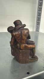 Bronzen beeld van een liefdespaar, Ophalen of Verzenden