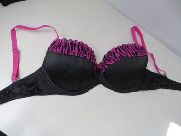 BH van Playboy care zwart met roze 70G ZGAN beschikbaar voor biedingen