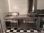 Snackbar Inboedel: Bakplaat, Werkbank, Shoarma Grill, Zakelijke goederen, Horeca | Keukenapparatuur, Ophalen, Gebruikt, Fornuis, Frituur en Grillen