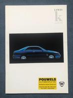 LANCIA K Coupé groot formaat folder 1997, Nieuw, Ophalen of Verzenden, Overige merken, Lancia