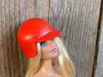 Rode Barbie motor / brommer / scooter  helm, Ophalen of Verzenden, Zo goed als nieuw, Barbie