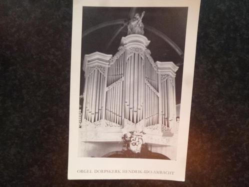 HENDRIK IDO AMBACHT Orgel Dorpskerk verjaarskaart Herv, gem, Verzamelen, Ansichtkaarten | Nederland, Zuid-Holland, Ophalen of Verzenden