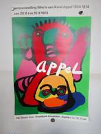 Poster Karel Appel (benno Wissing?) Amsterdam, Rechthoekig Staand, Verzenden, Zo goed als nieuw, A1 t/m A3