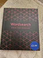 Woordzoeker Engels Puzzelboek -, Ophalen of Verzenden, Minder dan 500 stukjes