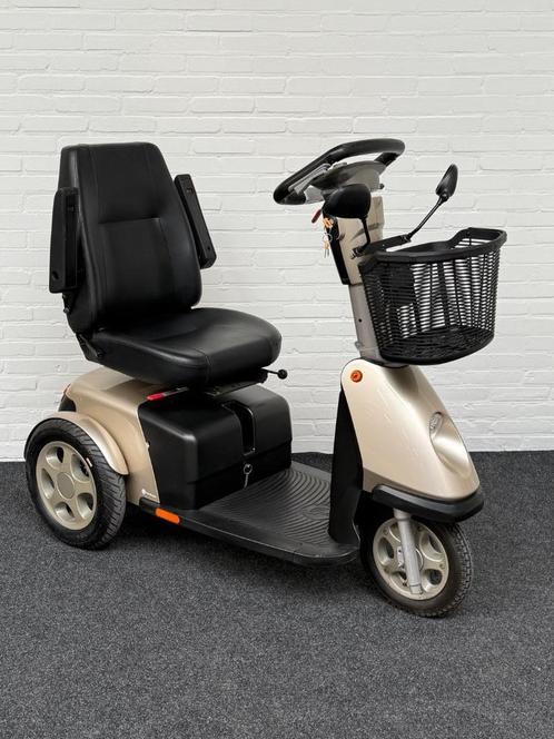 Scootmobiel - Sterling Trophy 6 - champagne, Diversen, Brommobielen en Scootmobielen, Zo goed als nieuw, Sterling, 36 t/m 45 km