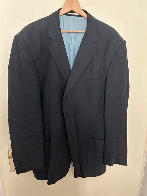 Gant colbert 100% linnen maat 56 donkerblauw gevoerd, Kleding | Heren, Kostuums en Colberts, Gedragen, Maat 56/58 (XL), Blauw
